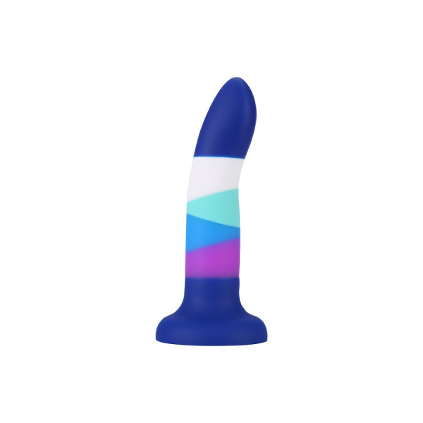 Gode ventouse 6 couleurs bleu 